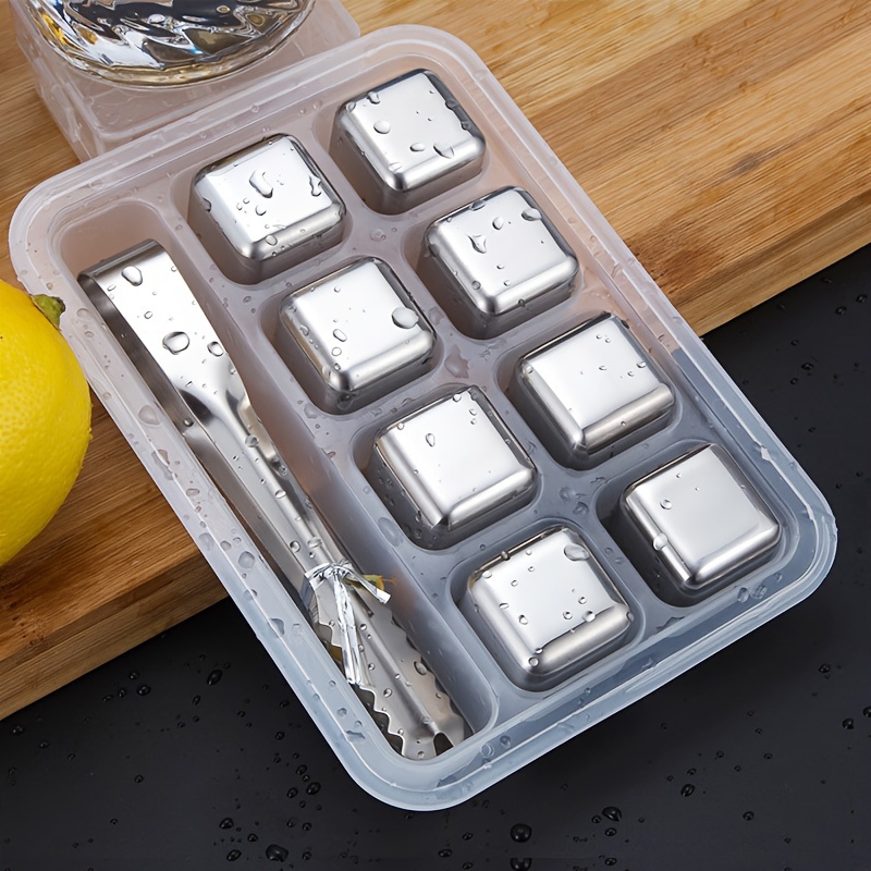Wine Beer Usa - Whiskey Chilling Stones Stainless Steel Reusable