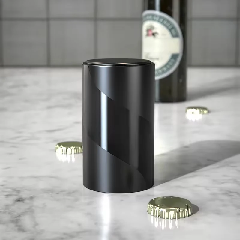 Wine Beer Bottle - Mini Magnetic Stainless Steel Beer Soda