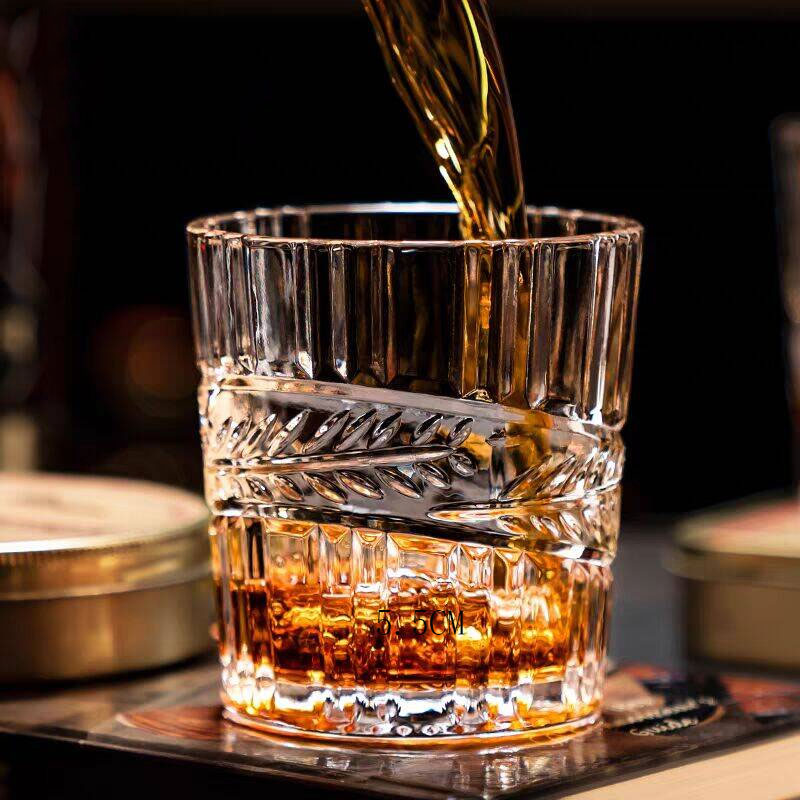 Embossed Whiskey Glass High-Qu - Wine Beer Spirit incelemesi ve fiyatı