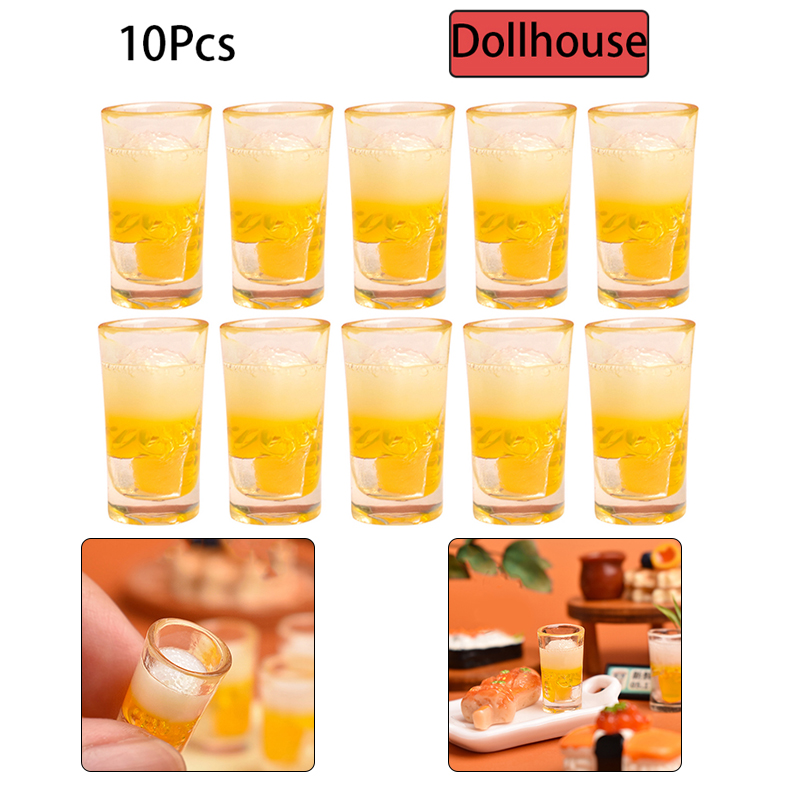 10pcs Miniature Toy Kitchen Be - Wine Beer Usa incelemesi ve fiyatı