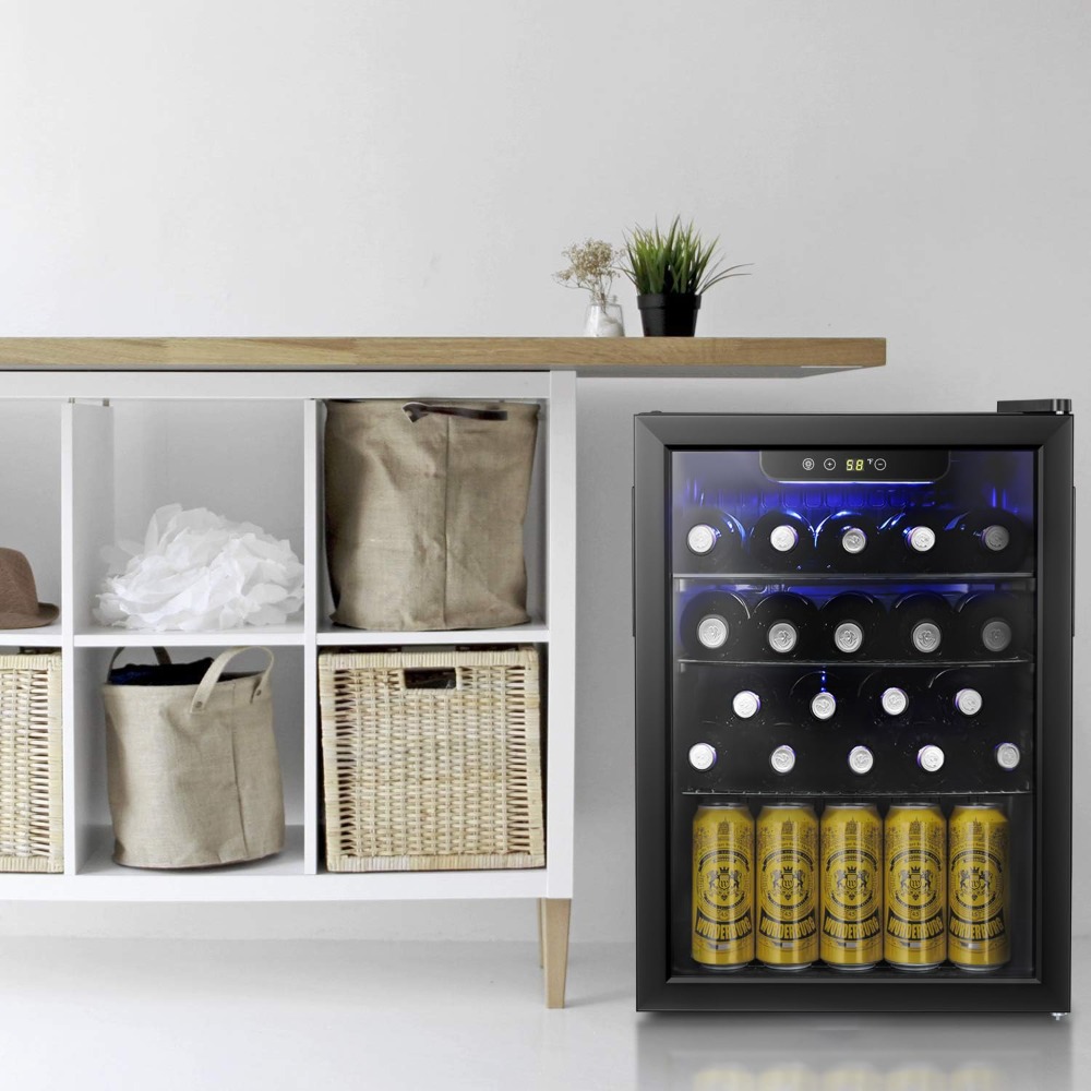 16 Bottle Wine Cooler/Cabinet  - Wine Beer Fridge Small incelemesi ve fiyatı