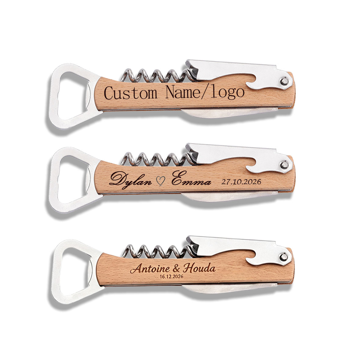 20pcs Personalized Engraved Wo - Wine Beer Name incelemesi ve fiyatı