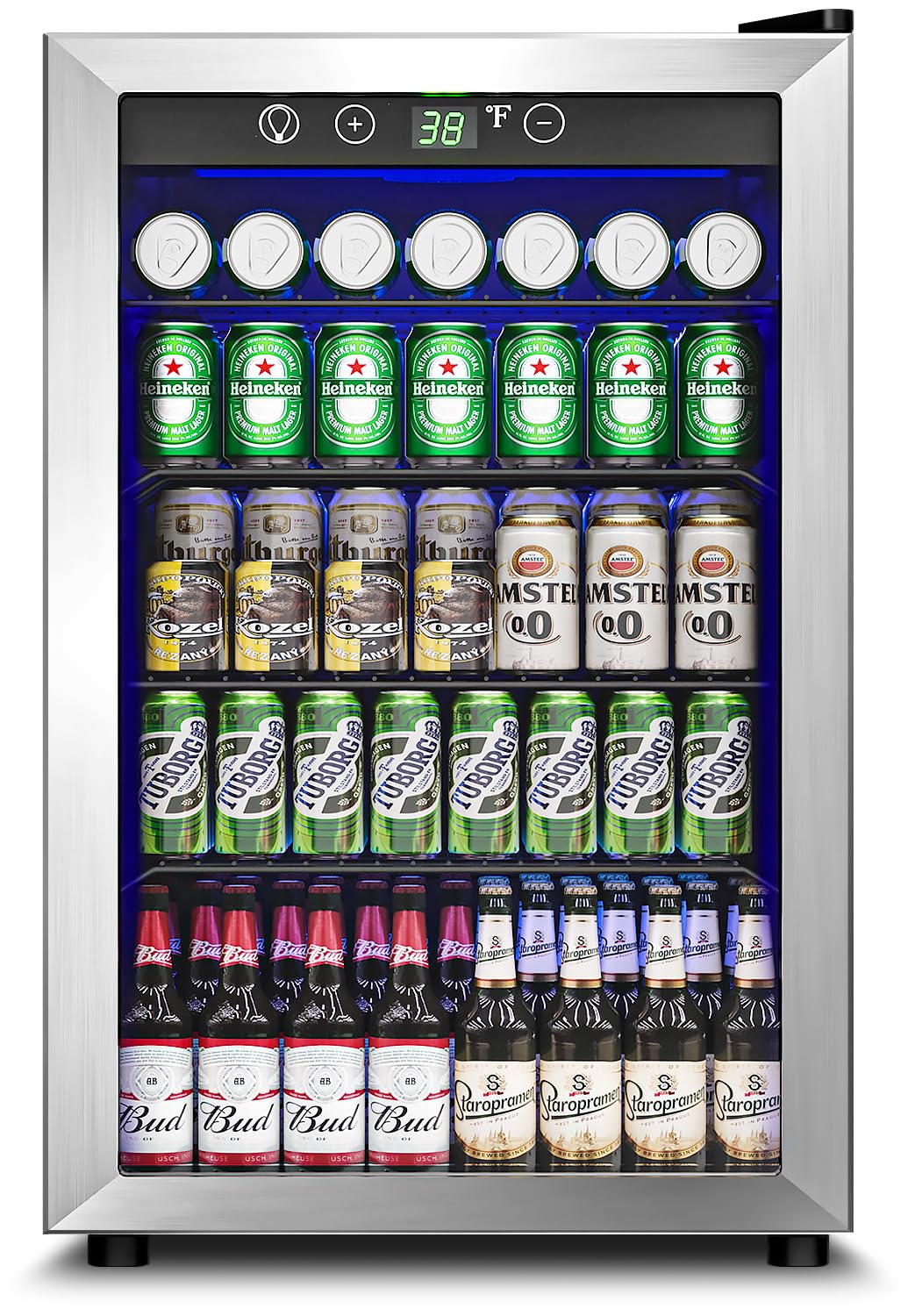 4.5 Cu.Ft Beverage Refrigerato - Wine Beer Fridge Small incelemesi ve fiyatı