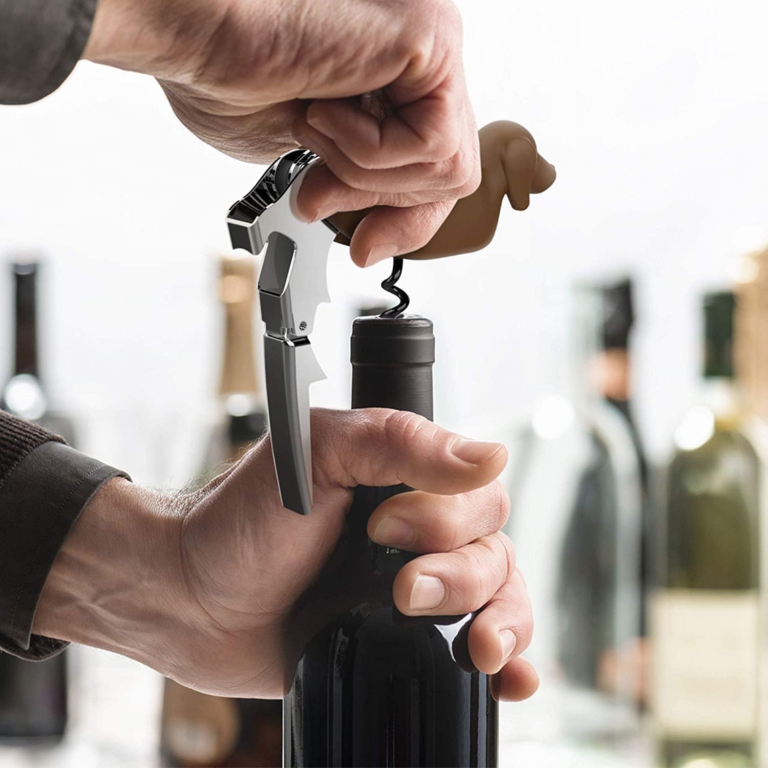 Dog Wine Bottle Opener Corkscr - Wine Beer Bottle incelemesi ve fiyatı
