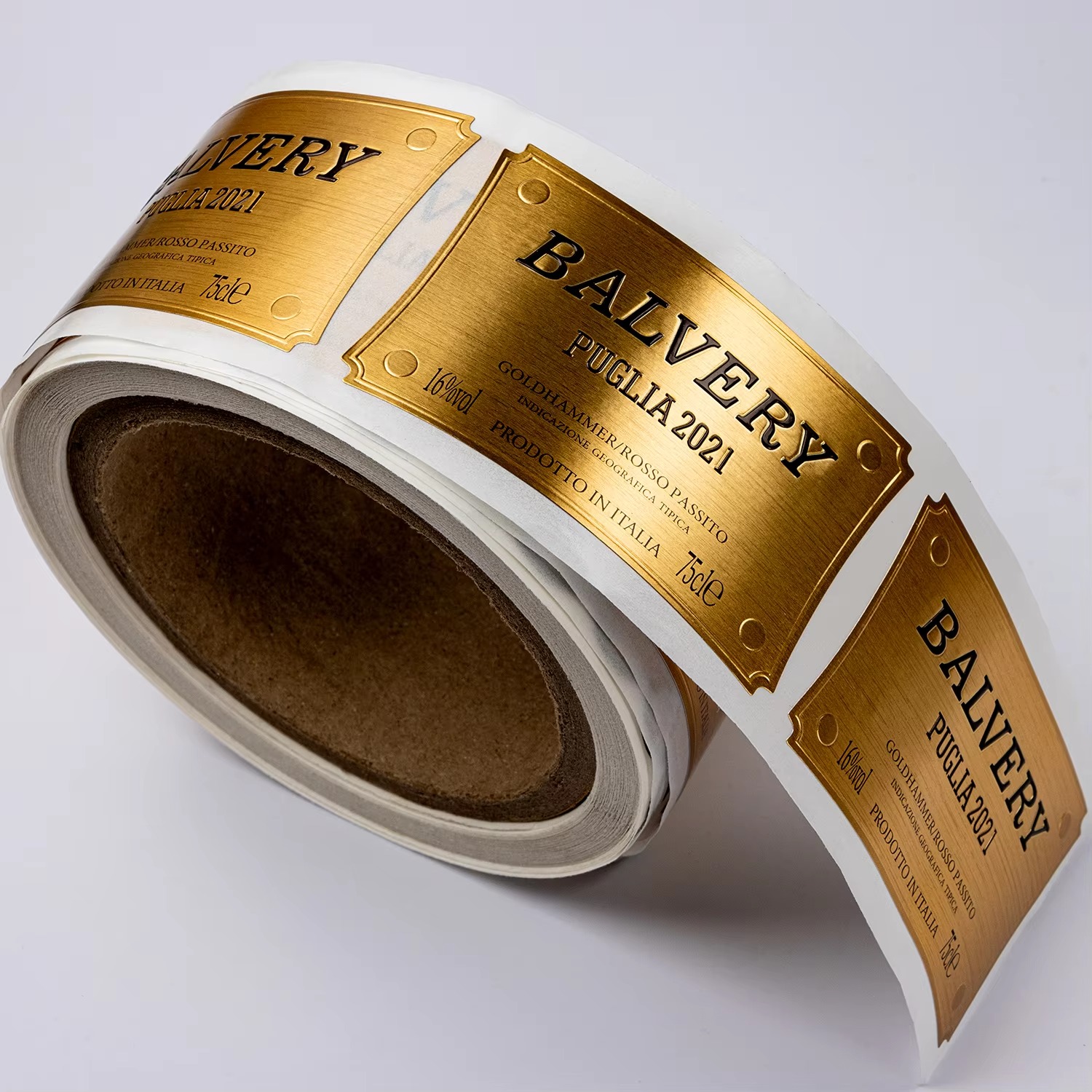 Gold Foil Embossed Metal Paper - Wine Beer Bottle incelemesi ve fiyatı