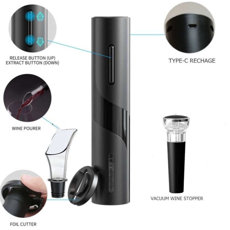 Rechargeable Multifunction Ele - Wine Beer Bottle incelemesi ve fiyatı
