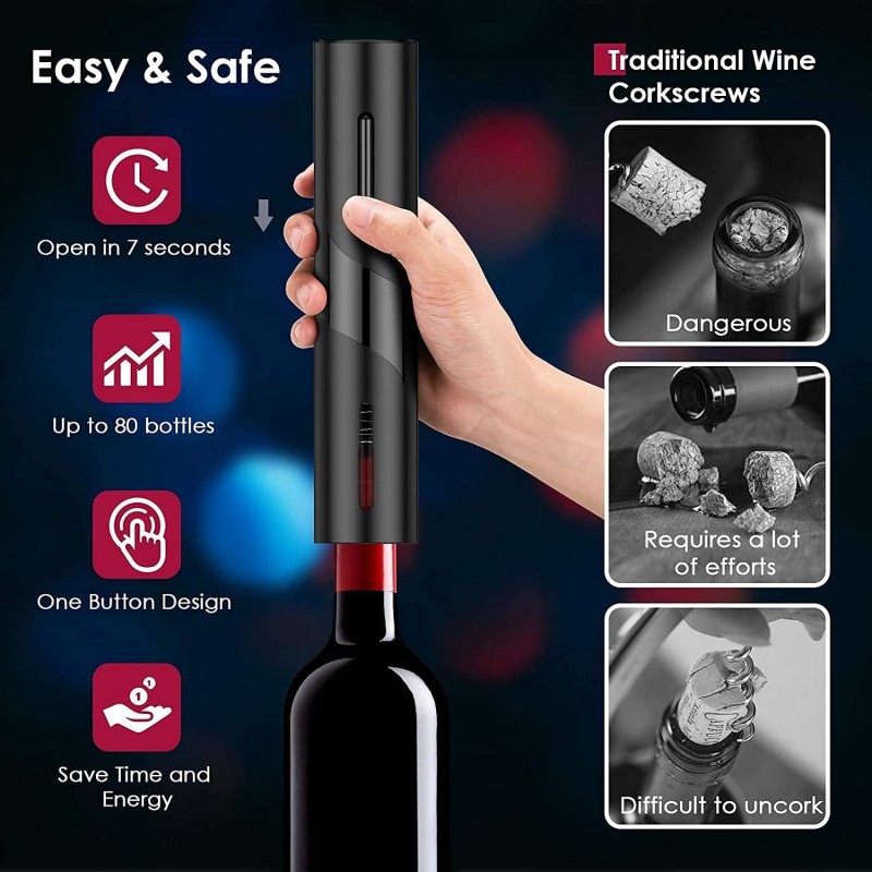 Rechargeable Multifunction Ele - Wine Beer Bottle incelemesi ve fiyatı