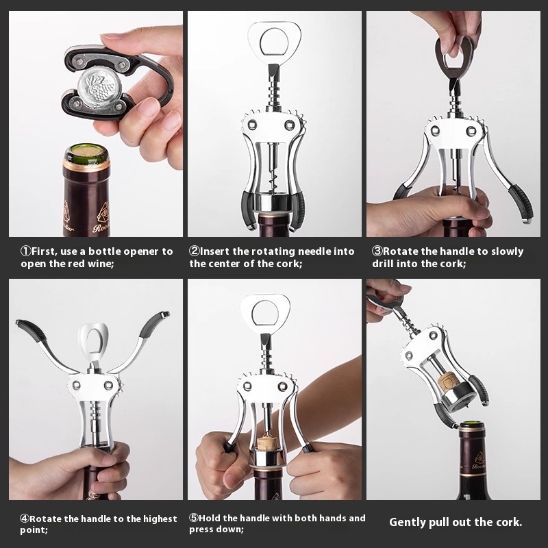 Gianxi Red Wine Bottle Opener  - Wine Beer Bottle incelemesi ve fiyatı