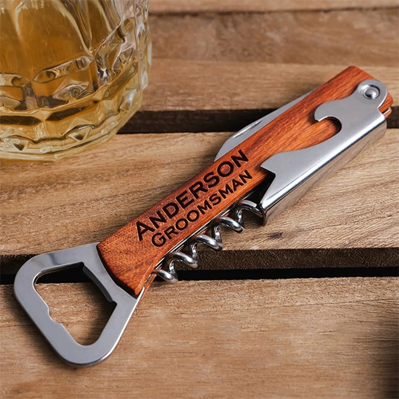 Custom Engraved Name Text Wood - Wine Beer Name incelemesi ve fiyatı