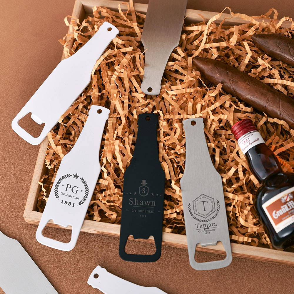 Custom Wedding Stainless Steel - Wine Beer Name incelemesi ve fiyatı