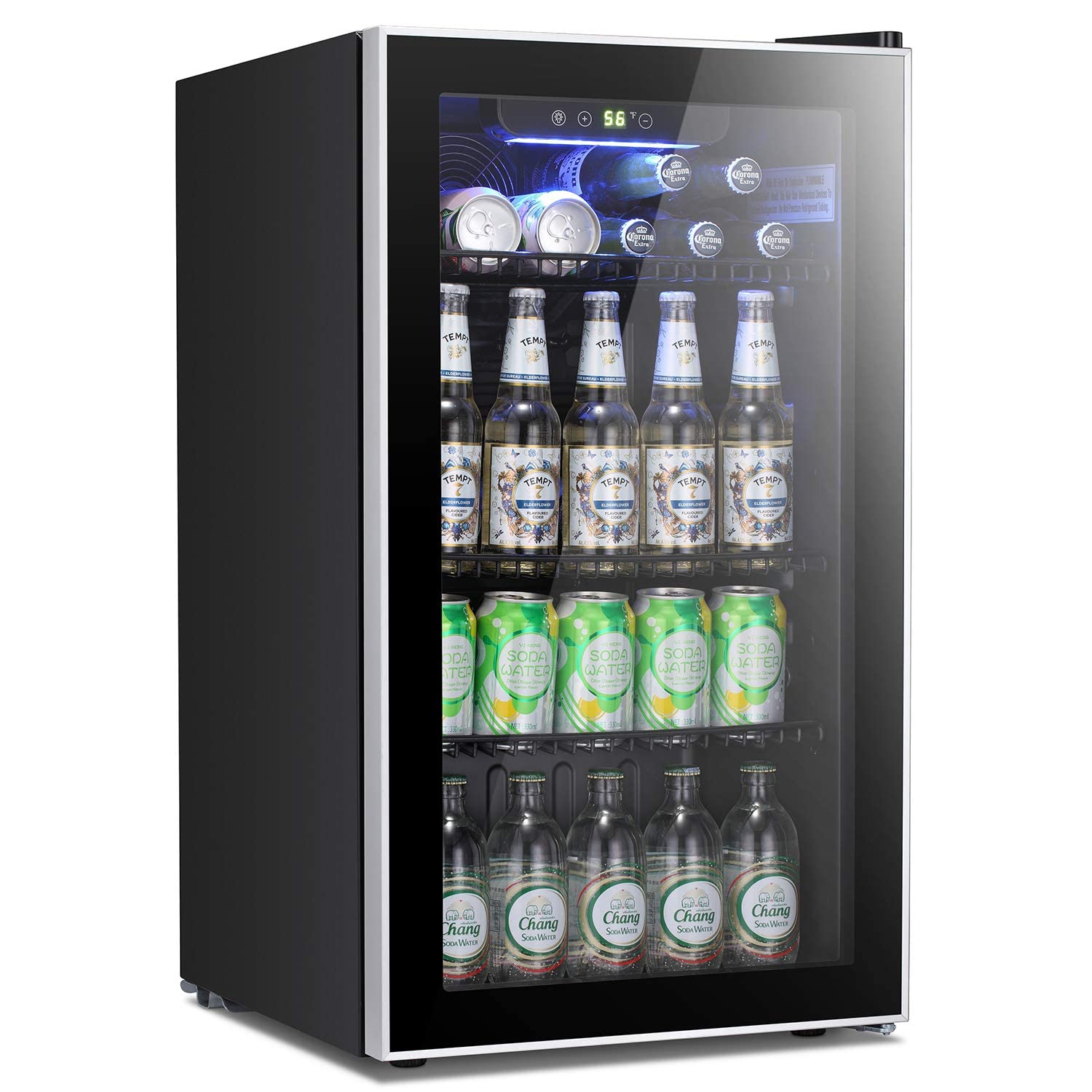 Beverage Refrigerator Cooler - - Wine Beer Fridge Small incelemesi ve fiyatı