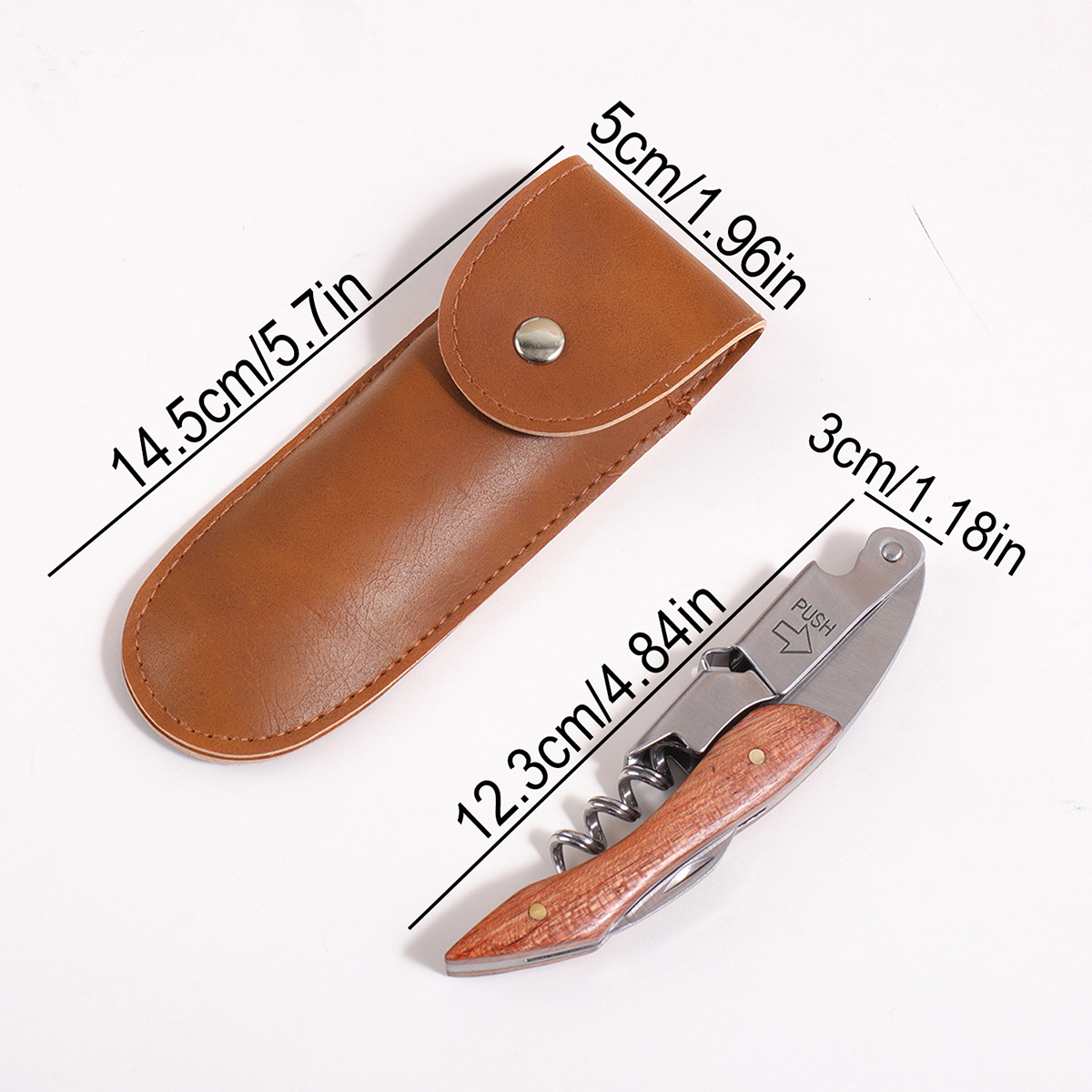 Wooden Handle Custom Text Wine - Wine Beer Name incelemesi ve fiyatı