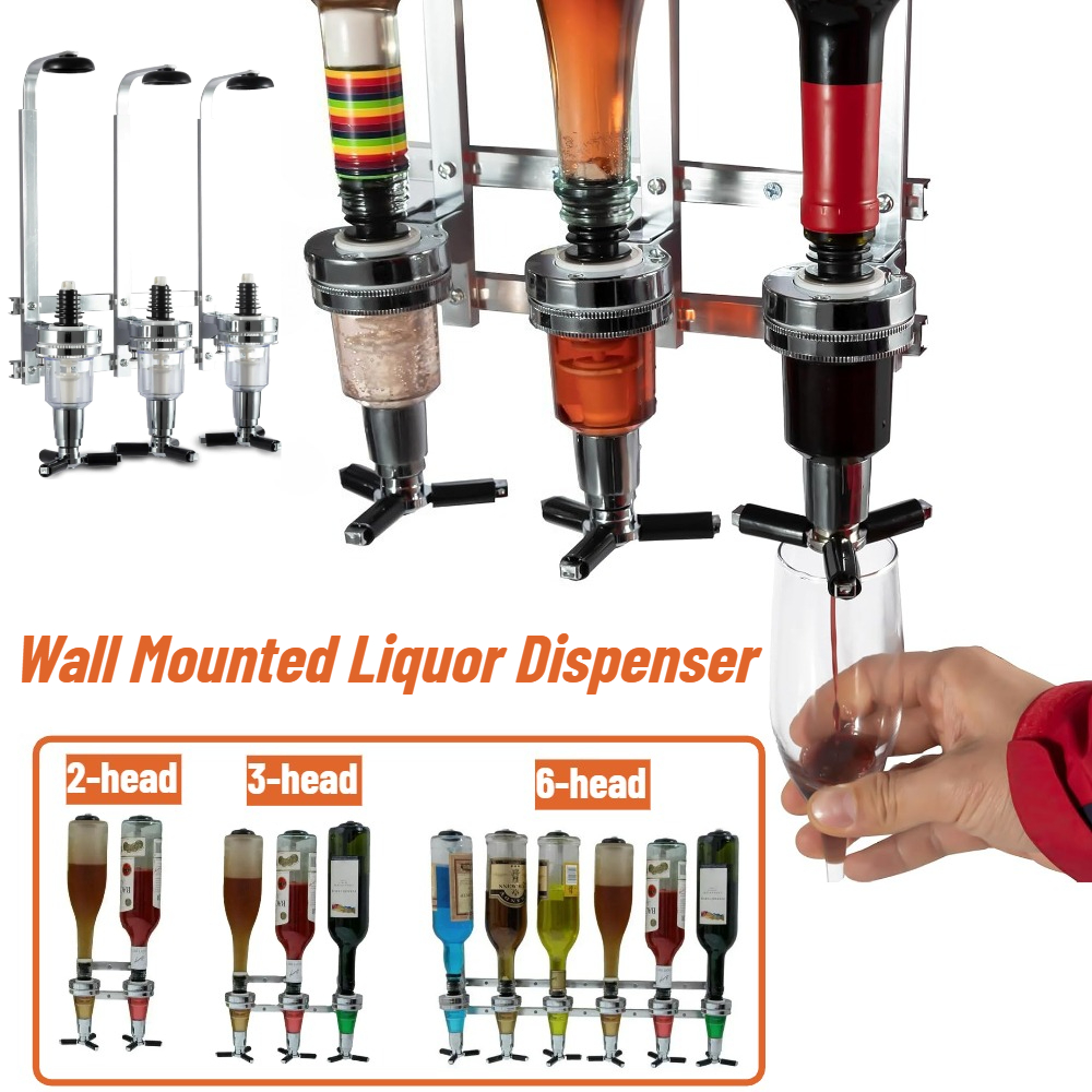 2/3/6 Bottle Wall Mounted Liqu - Wine Beer Spirit incelemesi ve fiyatı