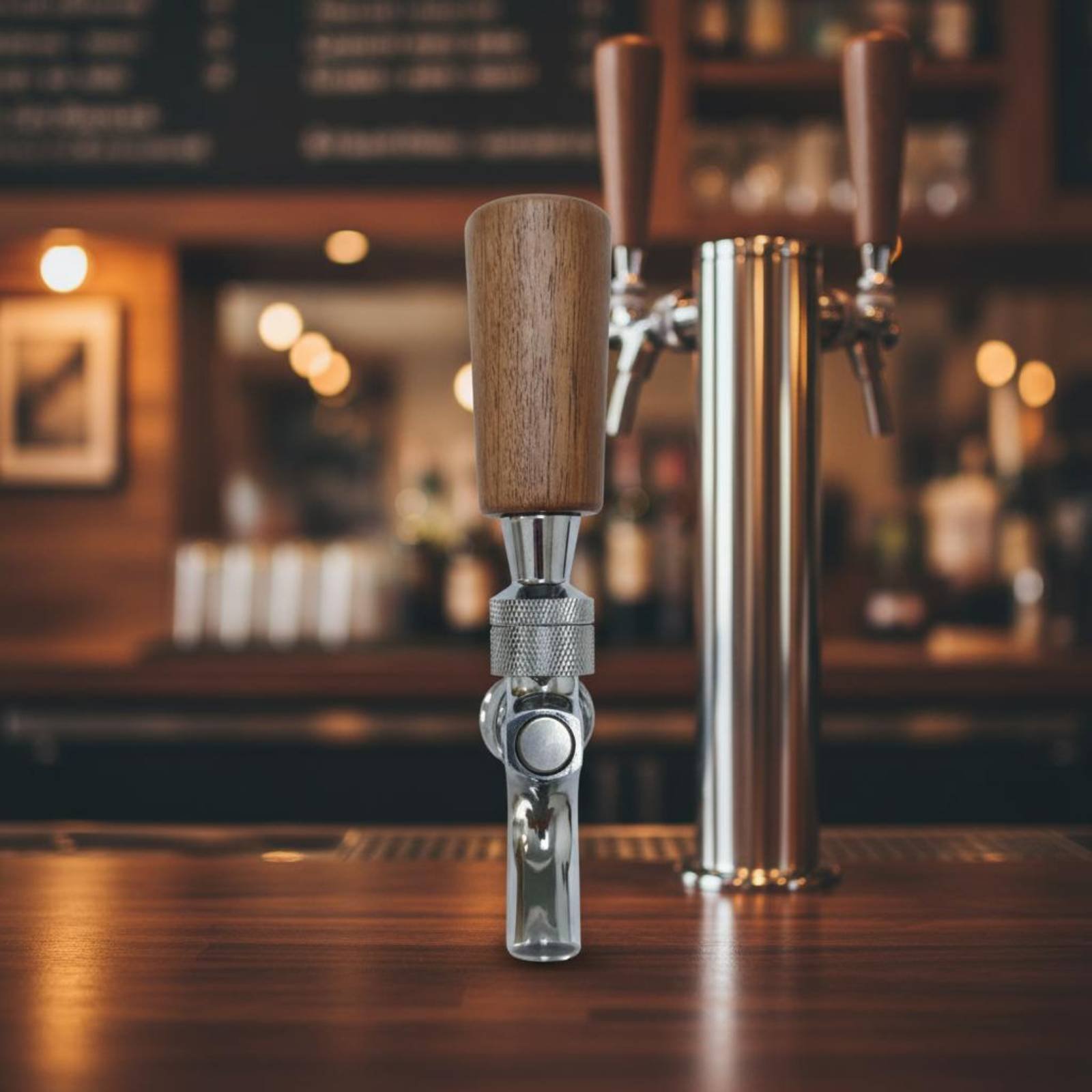 Short Wooden Beer Handle Solid - Wine Beer Usa incelemesi ve fiyatı