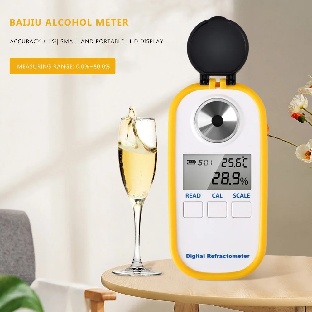 Digital Alcohol Refractometer  - Wine Beer Spirit incelemesi ve fiyatı