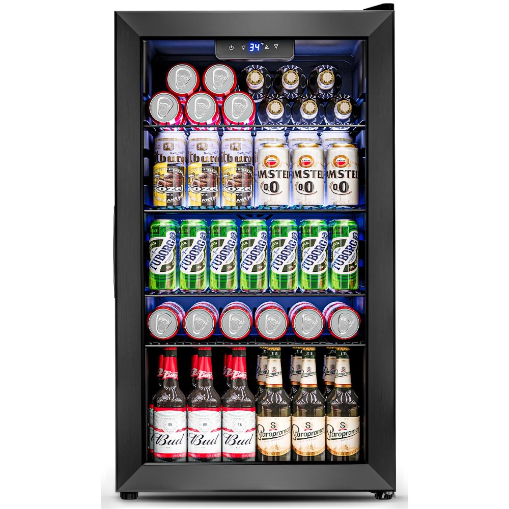 3.2 Cu.Ft Compact Beverage Fri - Wine Beer Fridge Small incelemesi ve fiyatı