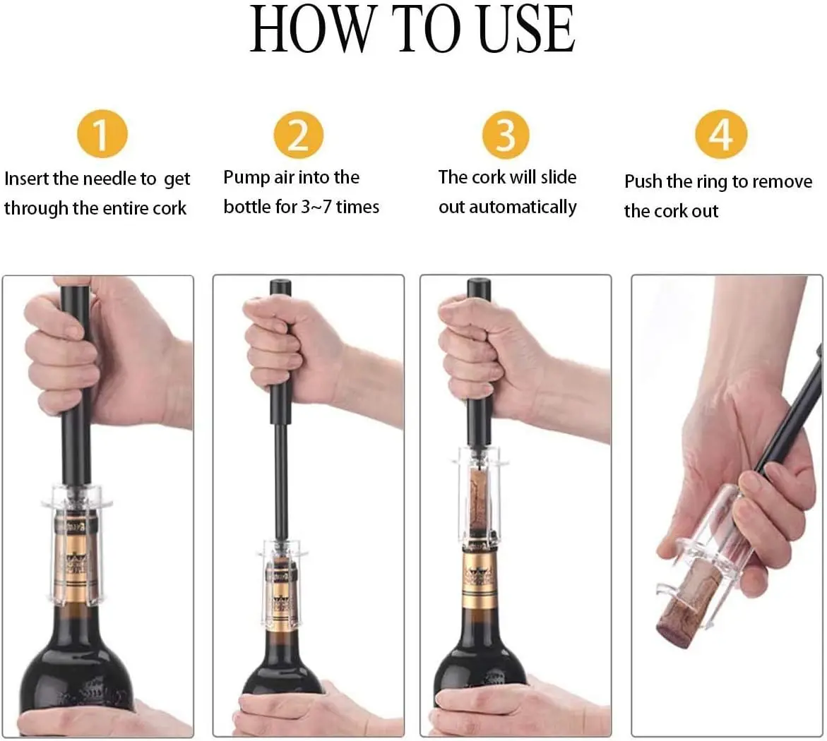 Air Pump Wine Bottle Opener Ai - Wine Beer Bottle incelemesi ve fiyatı